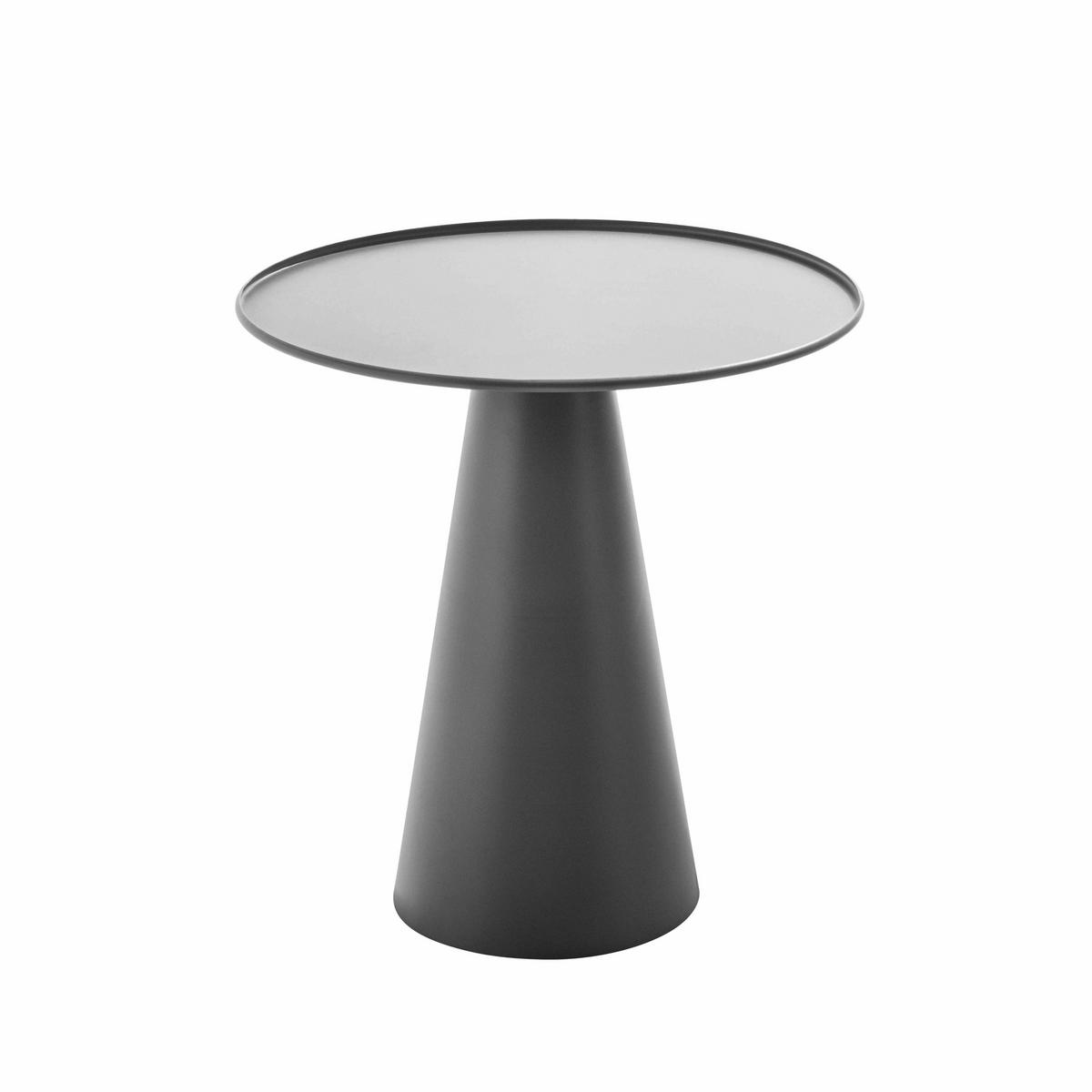 GARTENBEISTELLTISCH, Grau - Grau, Metall (1/1/53.5cm) - Oviala