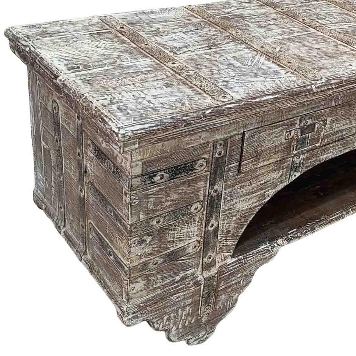 TV-LOWBOARD aus Holz, 175x45x57cm - Braun, Holz (175/57/45cm) - Wanderlust