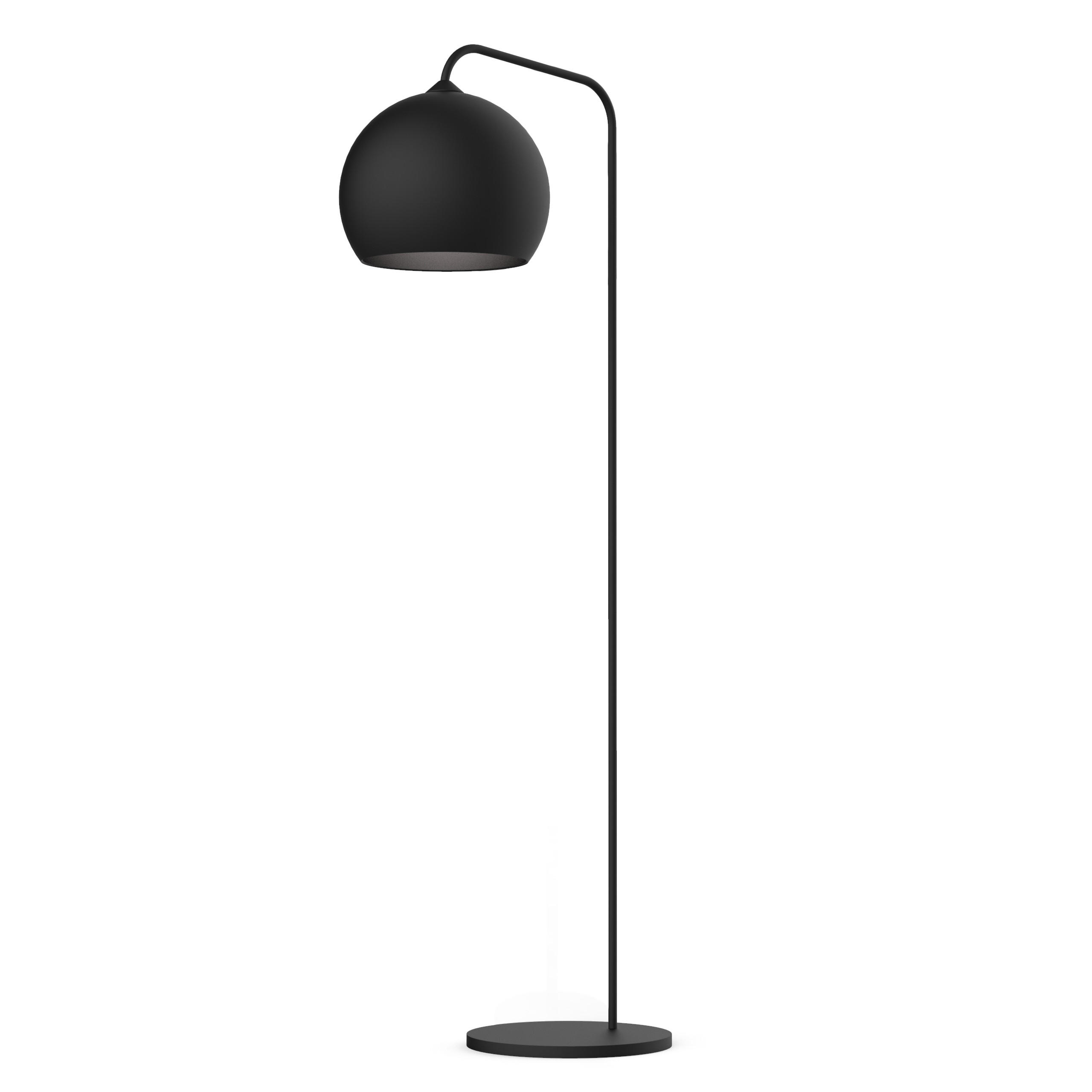 STEHLEUCHTE - Schwarz, Metall (40/65/170cm) - Lumicom