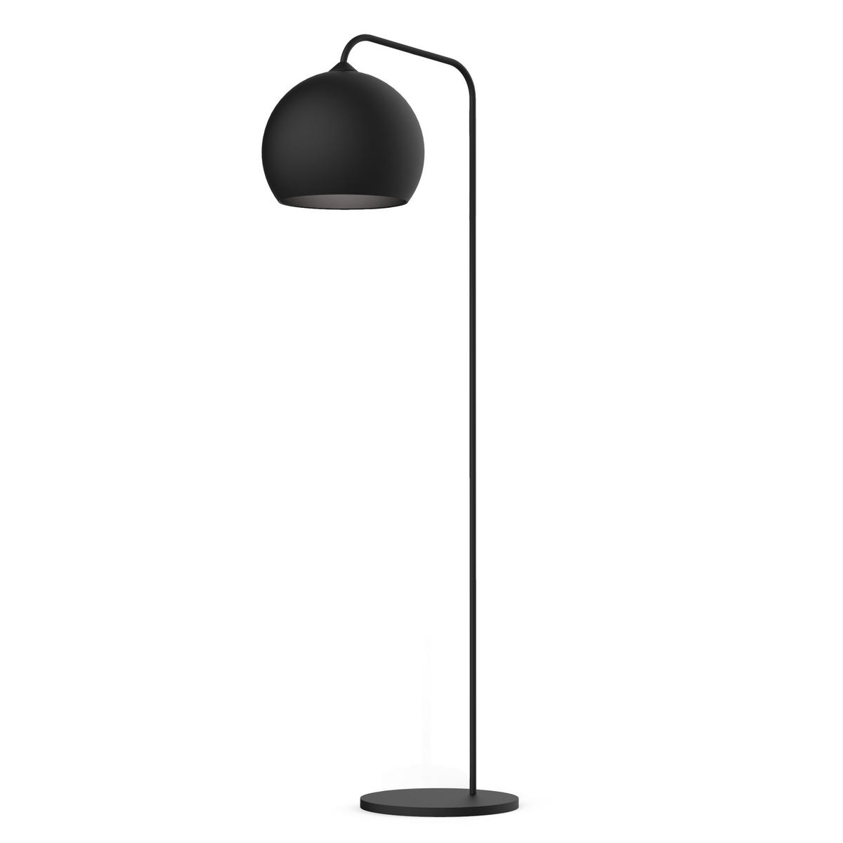 STEHLEUCHTE - Schwarz, Metall (40/65/170cm) - Lumicom
