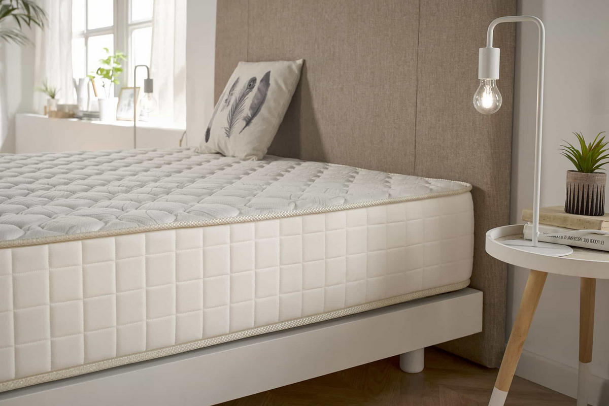 MATRATZE Olympus, 30cm, 80x190cm - Weiß, Textil (80/190cm) - Moonia