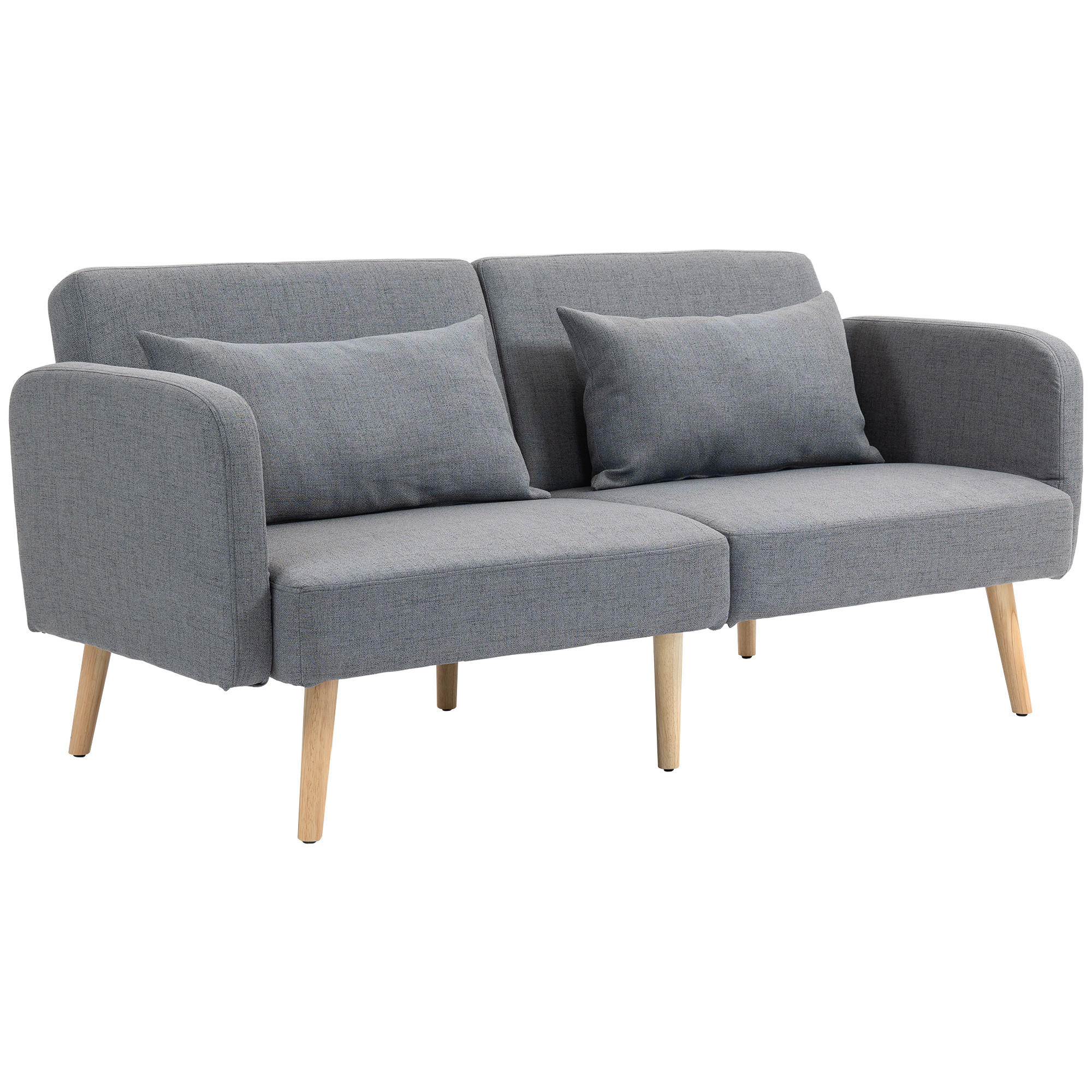 2-SITZER Sofa Grau 170.0/83.0/80.0 cm - Grau, Textil (83/80/170cm)