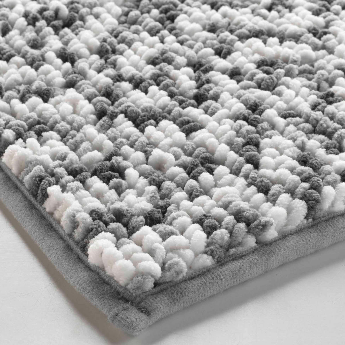 BADEMATTE Friza 45/75 cm - Grau, Textil (45/75cm) - Douceur d´intérieur