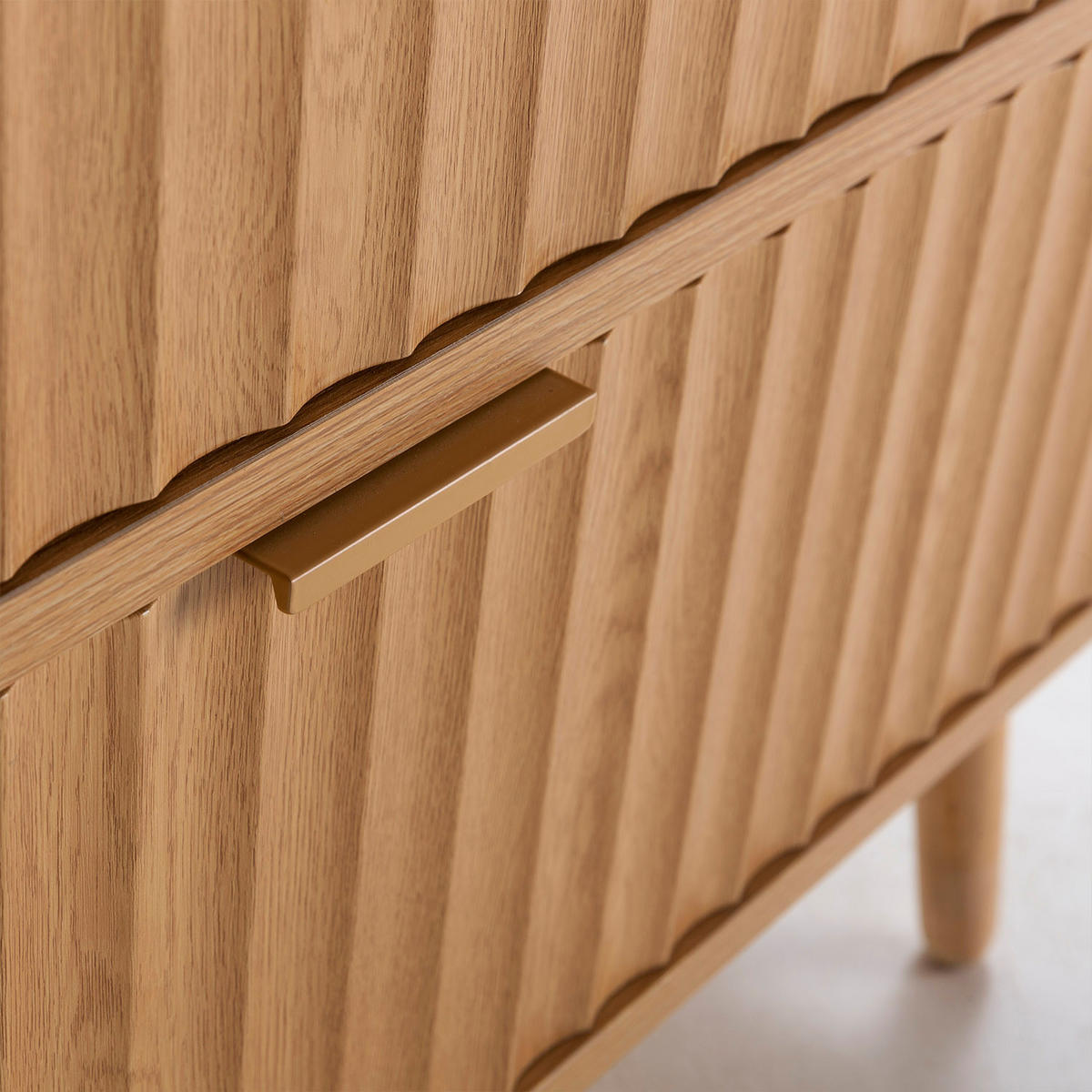 KOMMODE 80/80/40 Lluvia Eiche - Honigeiche, Holzwerkstoff (80/80/40cm)