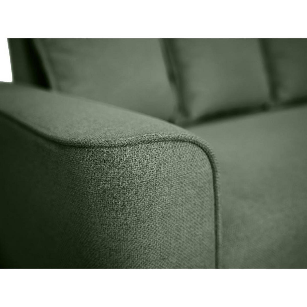 ECKSCHLAFSOFA Willow grün - Grün, Textil (225/150cm) - Beautysofa