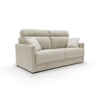 SCHLAFSOFA Margot - Creme, Textil (196/102/97cm) - Divani.store