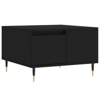 COUCHTISCH Schwarz 55x55x36,5 cm Holzwerkstoff - Schwarz, Holzwerkstoff (55/55/36.5cm) - furnicato