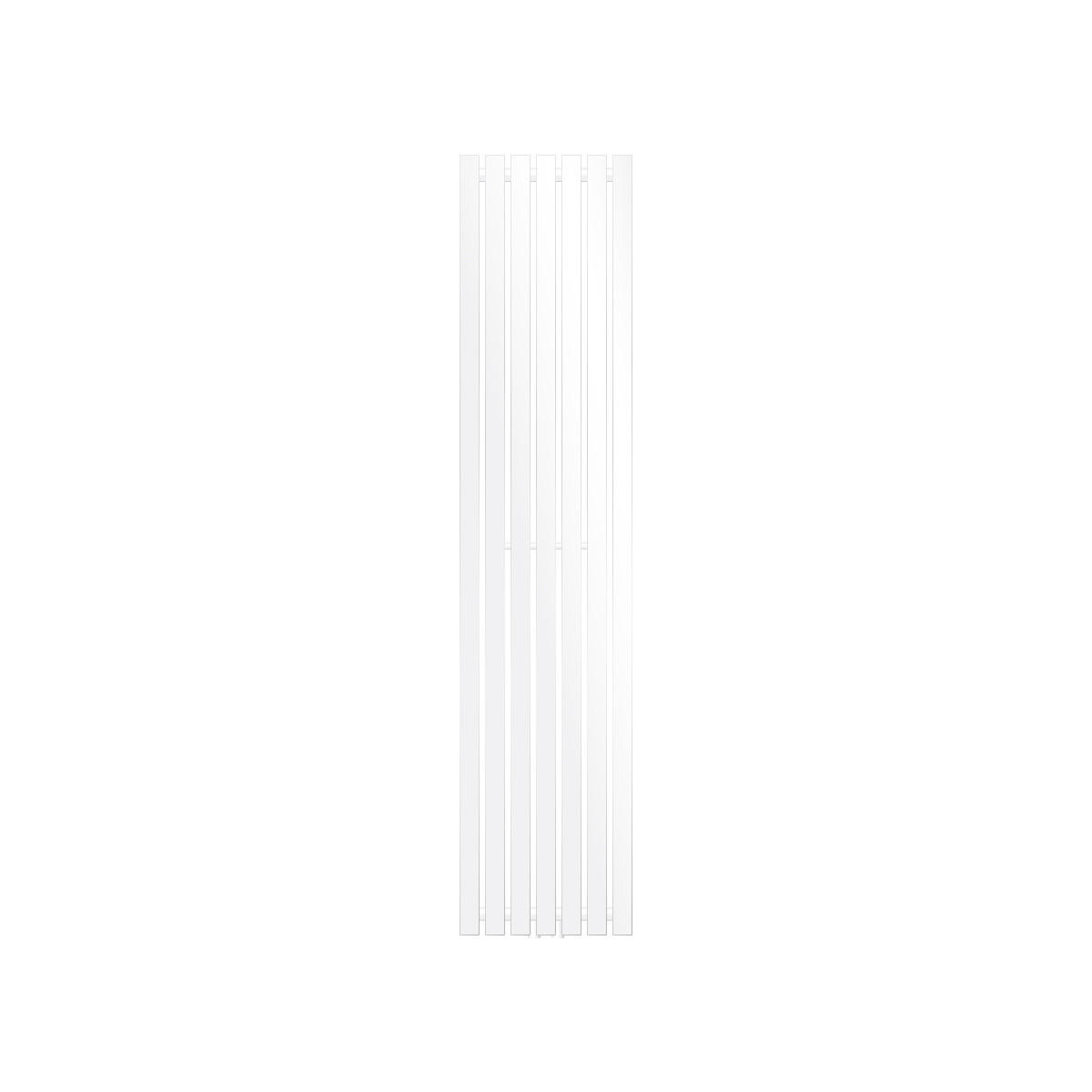 BADHEIZKÖRPER Stella 370x1600 mm Weiß mit Mittelanschluss - Weiß, Metall (37/160/5cm) - LuxeBath