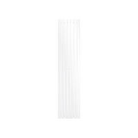 BADHEIZKÖRPER Stella 370x1600 mm Weiß mit Mittelanschluss - Weiß, Metall (37/160/5cm) - LuxeBath