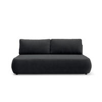 SCHLAFSOFA mit Bettkasten Schwarz - Schwarz, Holz/Holzwerkstoff (210/82/106cm) - Furnisell
