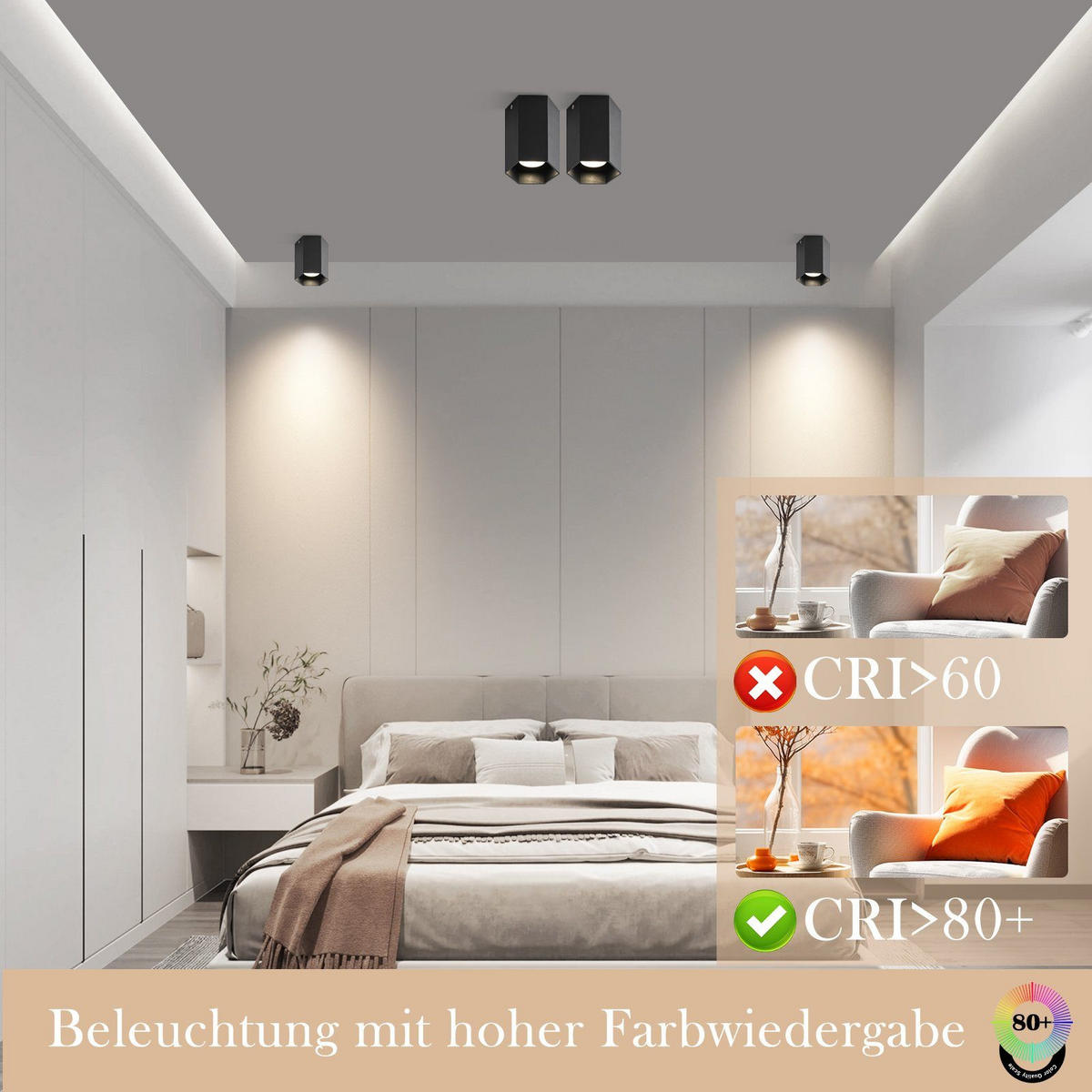 STRAHLER Emma 11/9/11 cm - Schwarz, Metall (11/9/11cm) - Nettlife
