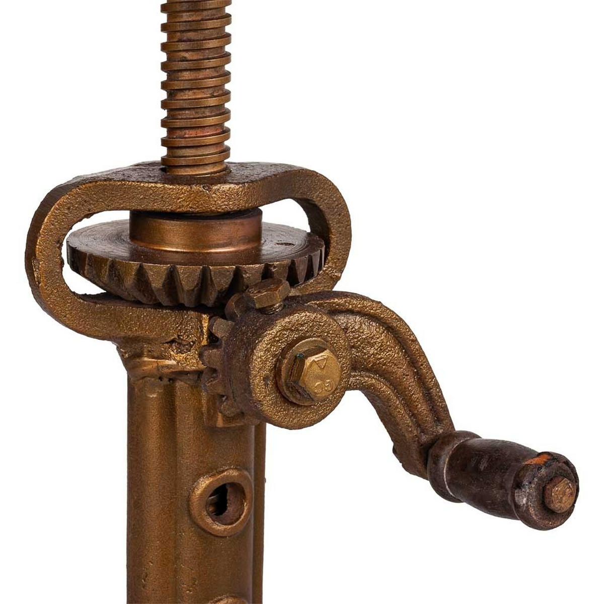 BARHOCKER aus Metall, 36x50cm - Braun, Metall (36/36/50cm) - Wanderlust