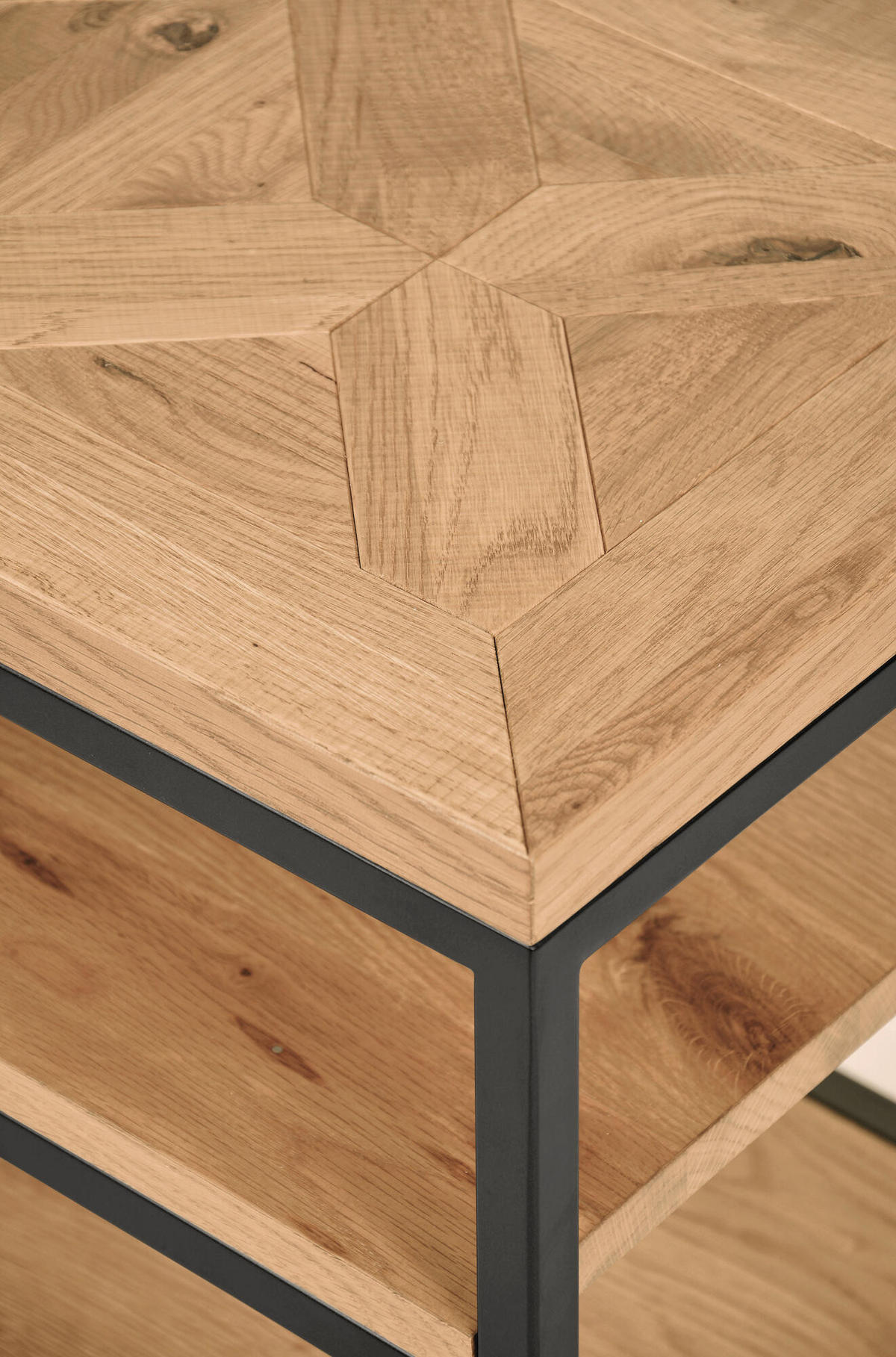 COUCHTISCH INDUS Beige 116x37x45 cm - Beige, Holz (37/116/45cm) - FURNLUX