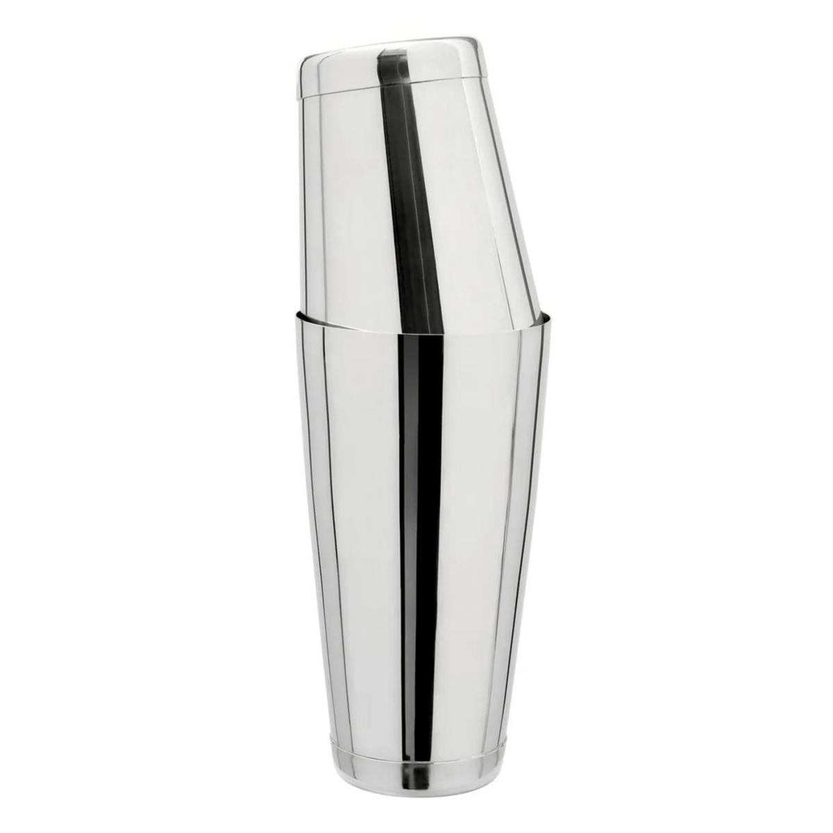 COCKTAILSHAKER, TIN on TIN, Edelstahl, 28/18 oz - Edelstahlfarben, Metall (9.5/25.7/9.5cm) - ich-zapfe