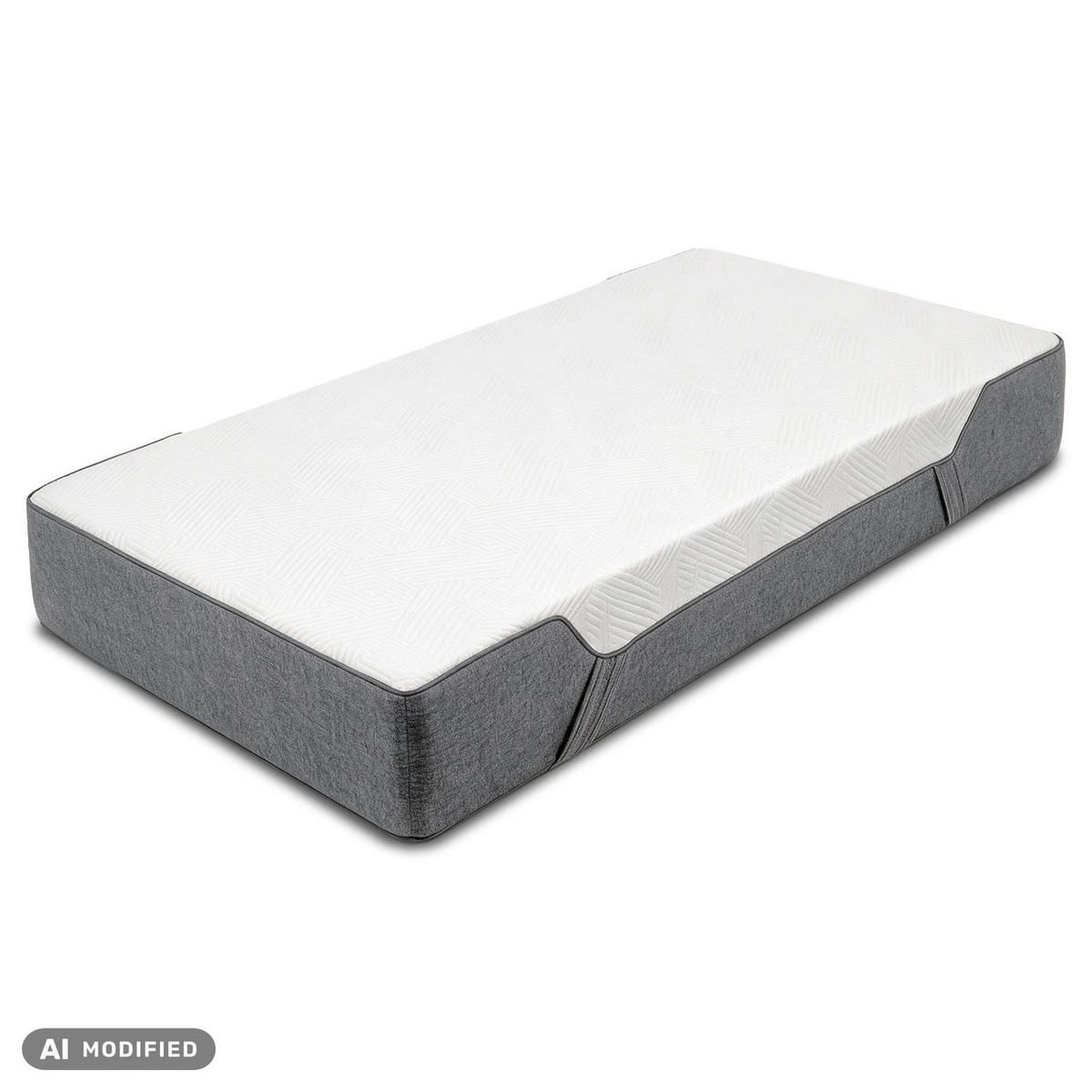 KOMFORTSCHAUMMATRATZE DeepComfort 80x200 cm - Weiß, Textil (80/200cm) - Matratzen Discount