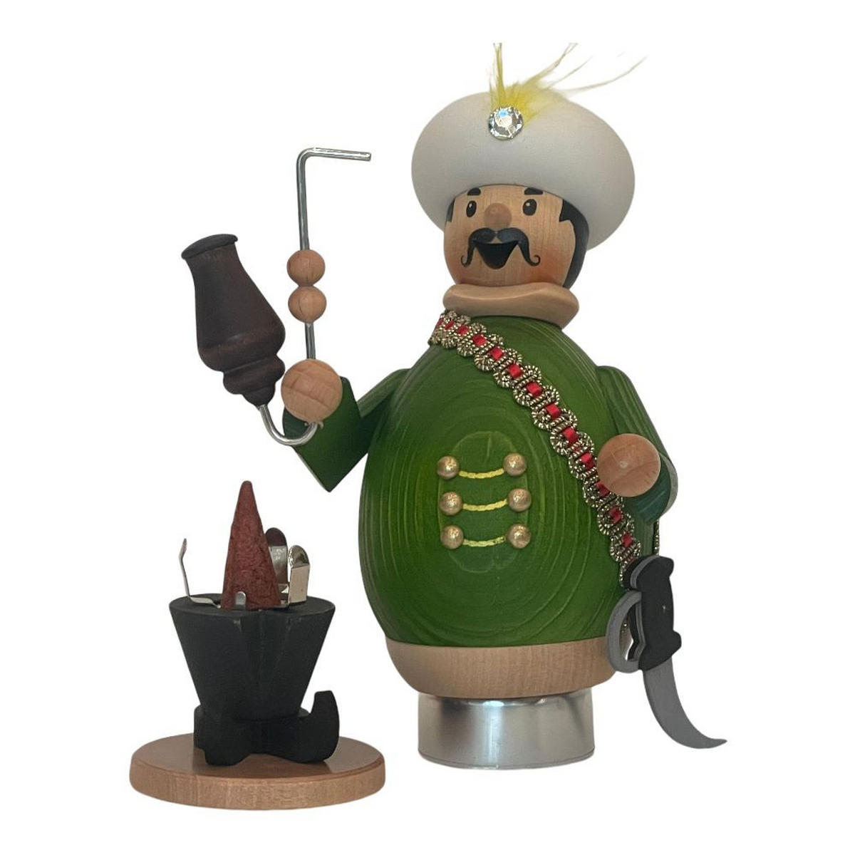 RAUCHMANN Max als Sultan 16 cm - Multicolor, Holz (10/16/10cm)