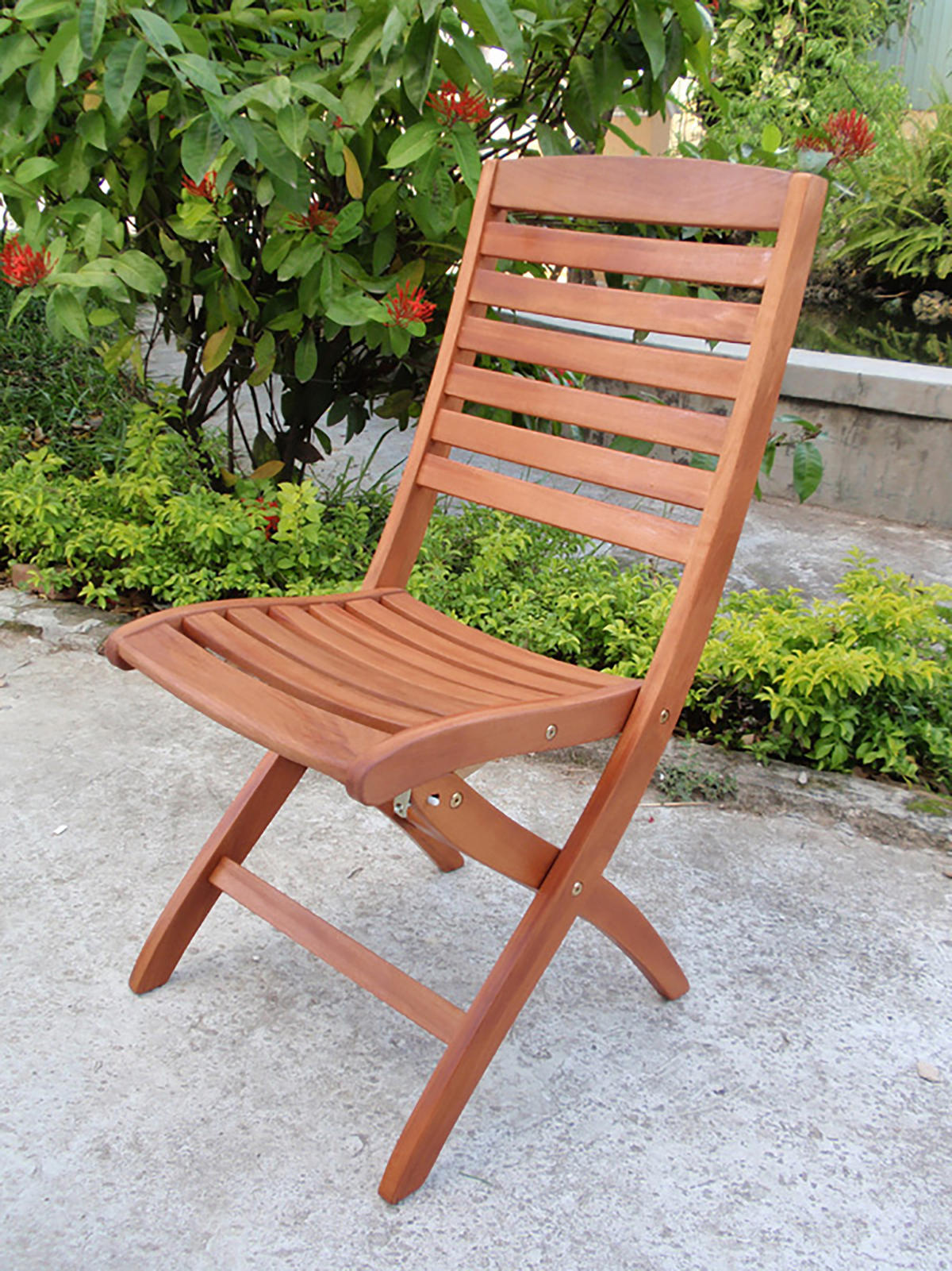 KLAPPSTUHL Capri - 2er Set - Braun, Holz (45/93/114cm) - TPFGarden