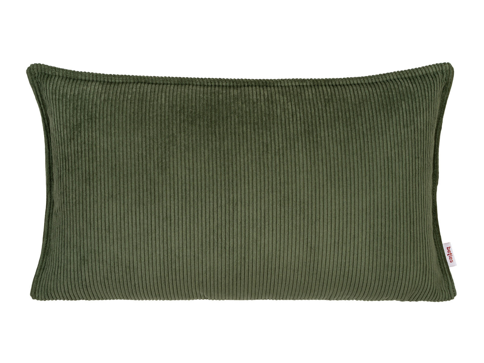 KISSENHÜLLE HYggelig No.1 bamboo-grün Cord-Samt 50/30 cm - Grün, Textil (30/50cm) - beties Heimtextil
