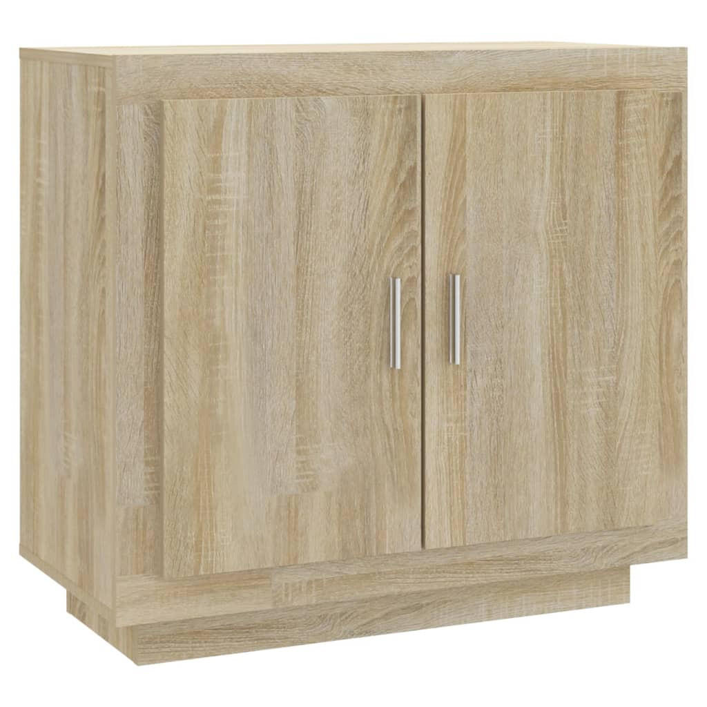 vidaXL Sideboard Sonoma Eiche 80x75x40 cm