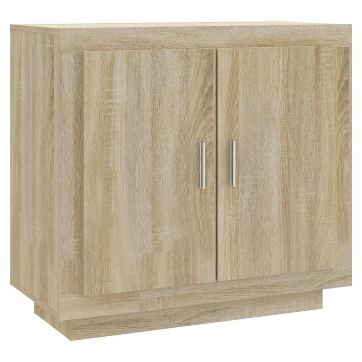SIDEBOARD mit 2 Fächern, 2 Türen 80/40/75 cm aus Holzwerkstoff Sonoma-Eiche Dekor - Sonoma Eiche, Holz (80/75/40cm) - vidaXL