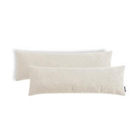 SOFAKISSEN Line 2er-Set - Beige, Textil (25/87cm) - Mokebo