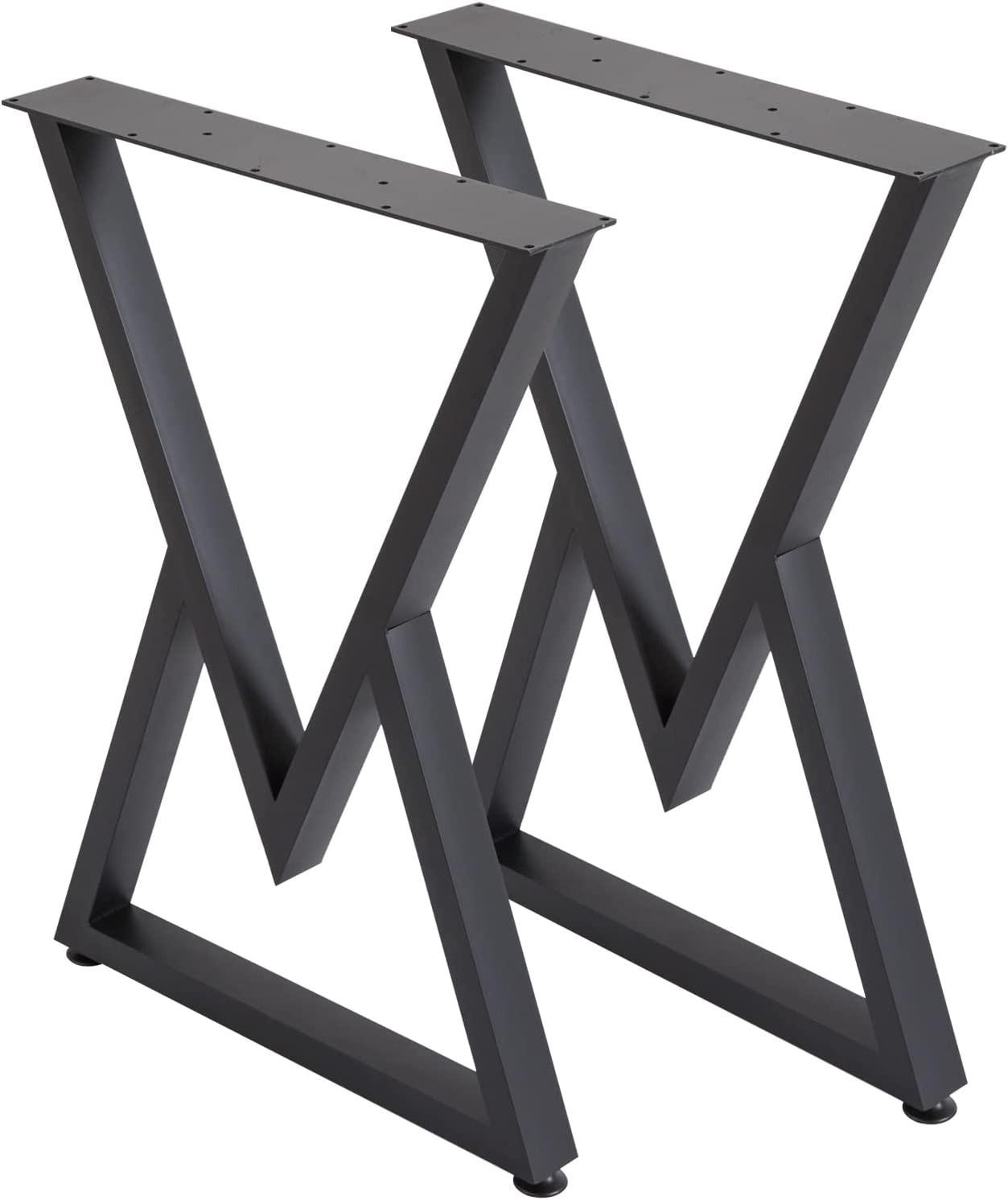 TISCHGESTELL Metall OS ma31 - Schwarz, Metall (55/72/6cm) - moebel17