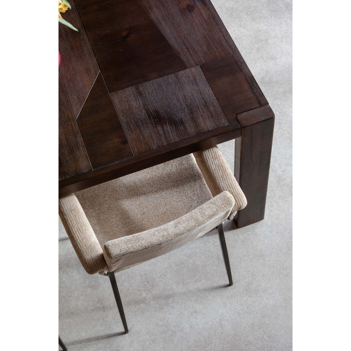 ESSTISCH Bruneau 180x90 cm Walnussfarbe - Braun, Holz (180/90/75cm) - Dutchbone