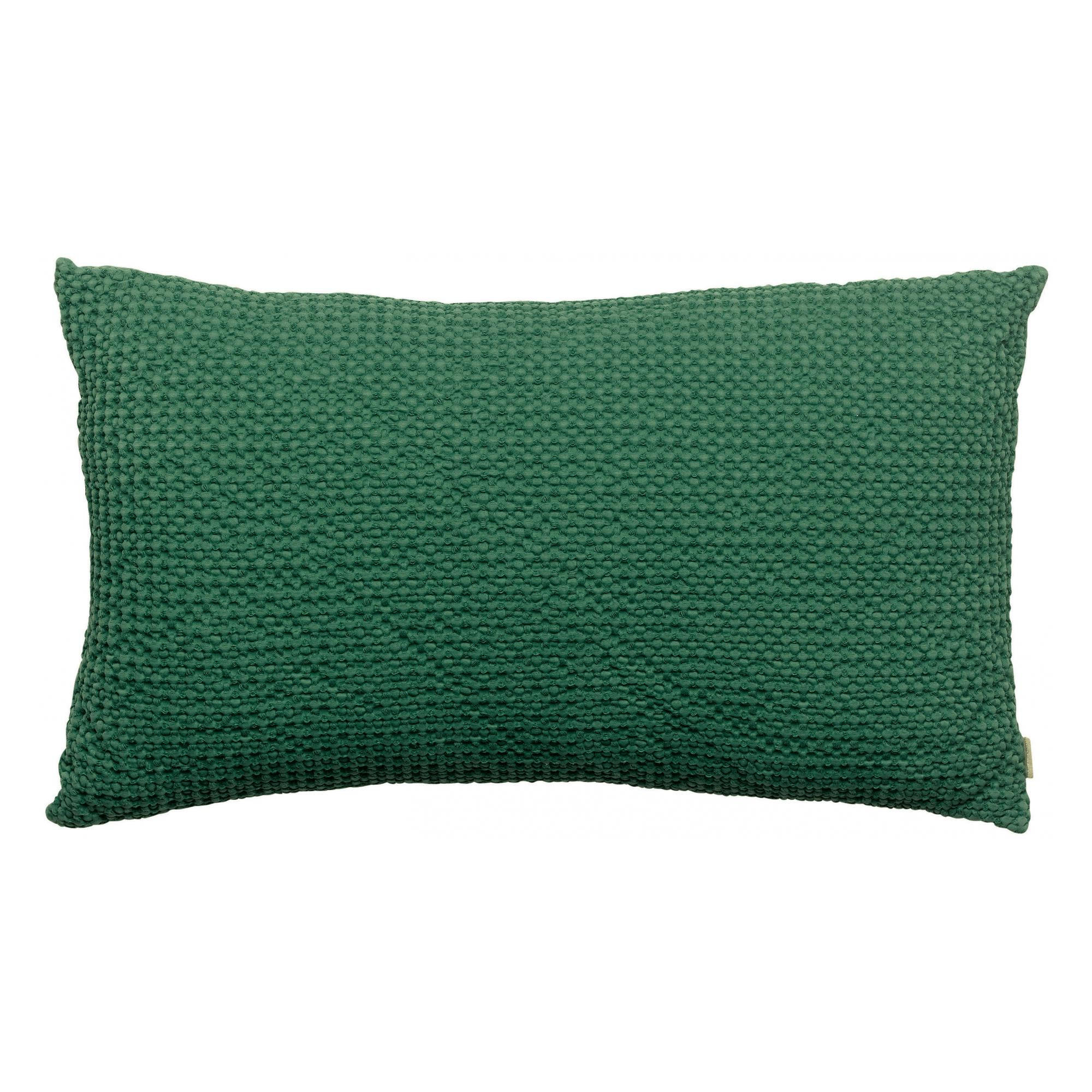 KISSEN Maia fichte 30 x 50 cm - Dunkelgrün, Textil (30/50cm) - Vivaraise