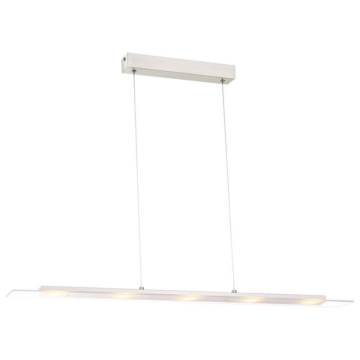 LED HÄNGELEUCHTE TASHA Weiß Matt - Weiß, Metall (95/9/150cm) - Globo Lighting