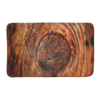 BADTEPPICH Rustikal 50 x 80 cm - Braun, Textil (50/80cm) - Sanilo