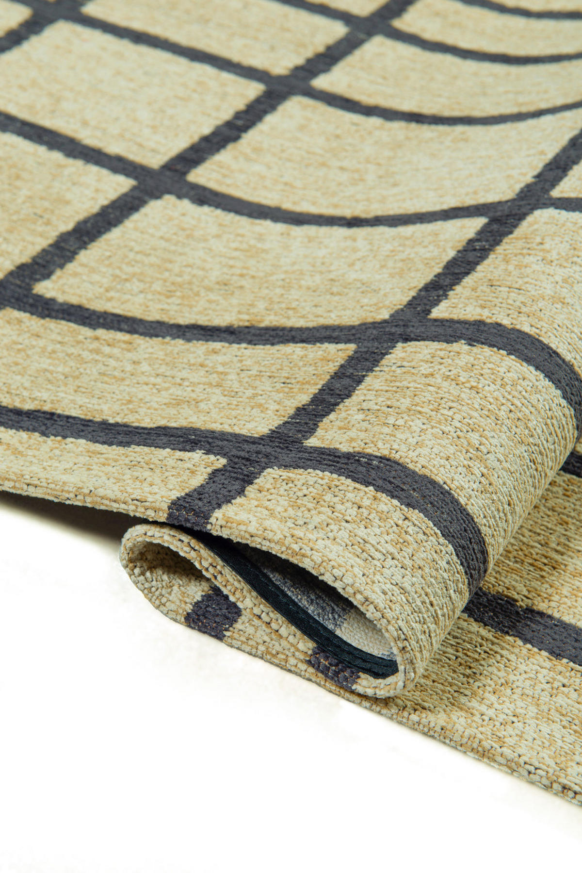 TEPPICH modern Flachgewebe VERO Schwarz 240 x 340 cm - Schwarz, Textil (240/340cm) - Novatrend