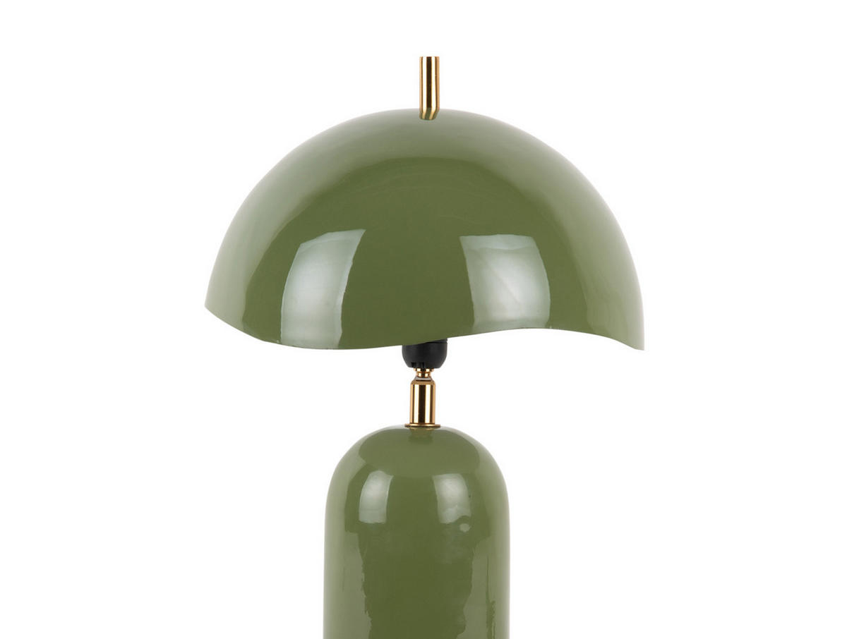 TISCHLAMPE Querido 25/25/41 cm - Grün, Metall (25/25/41cm) - Leitmotiv