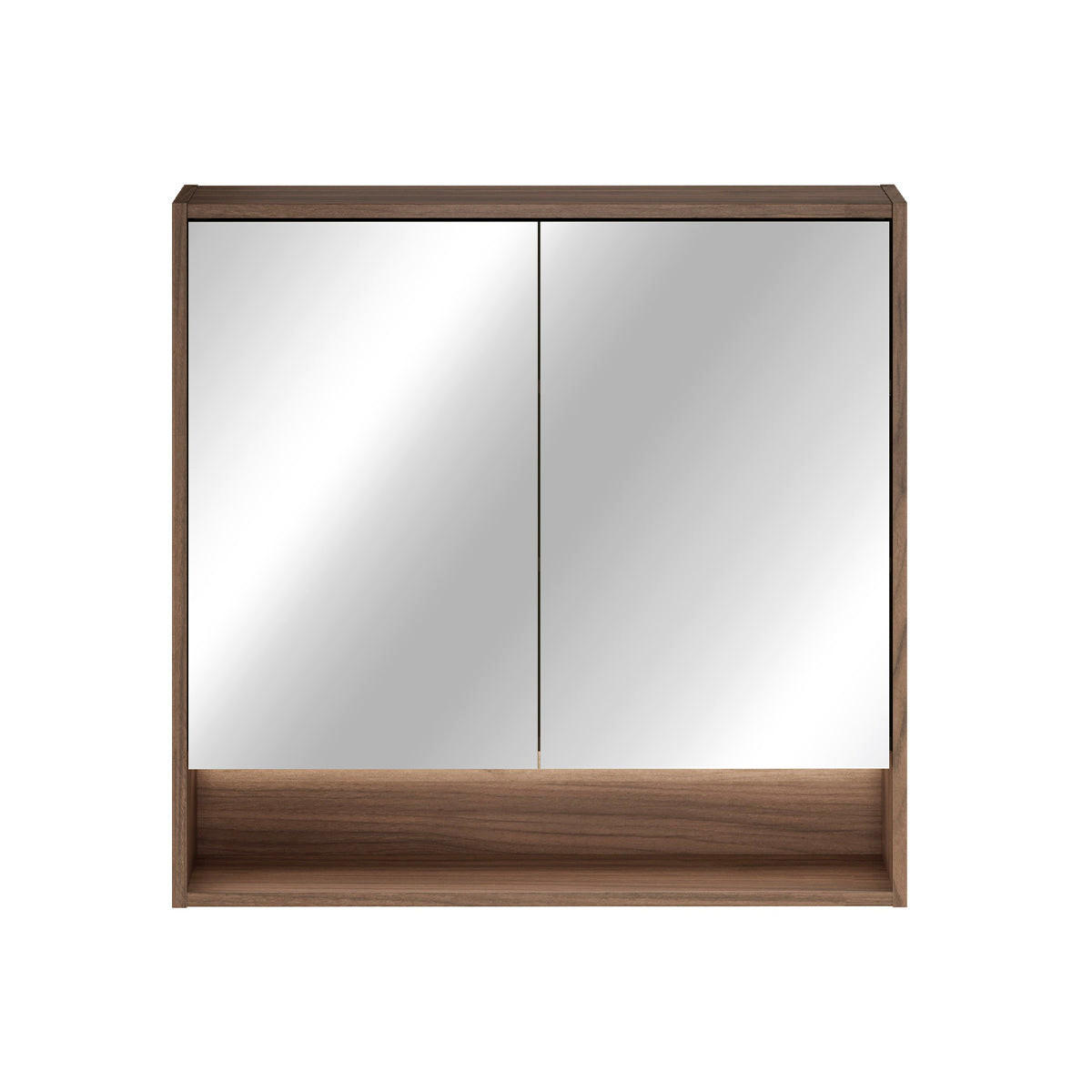KOUPELNOVÝ NÁBYTEK 80cm Edmé 2er-Set Dřevo - hnědá, kompozitní dřevo (80/52.2/46cm) - Petits-meubles