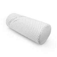 VISCOELASTISCHE Nackenkissen - Silver Protect 15x40 cm - Nackenrolle - Weiß, Textil (15/40cm) - Bestlivings