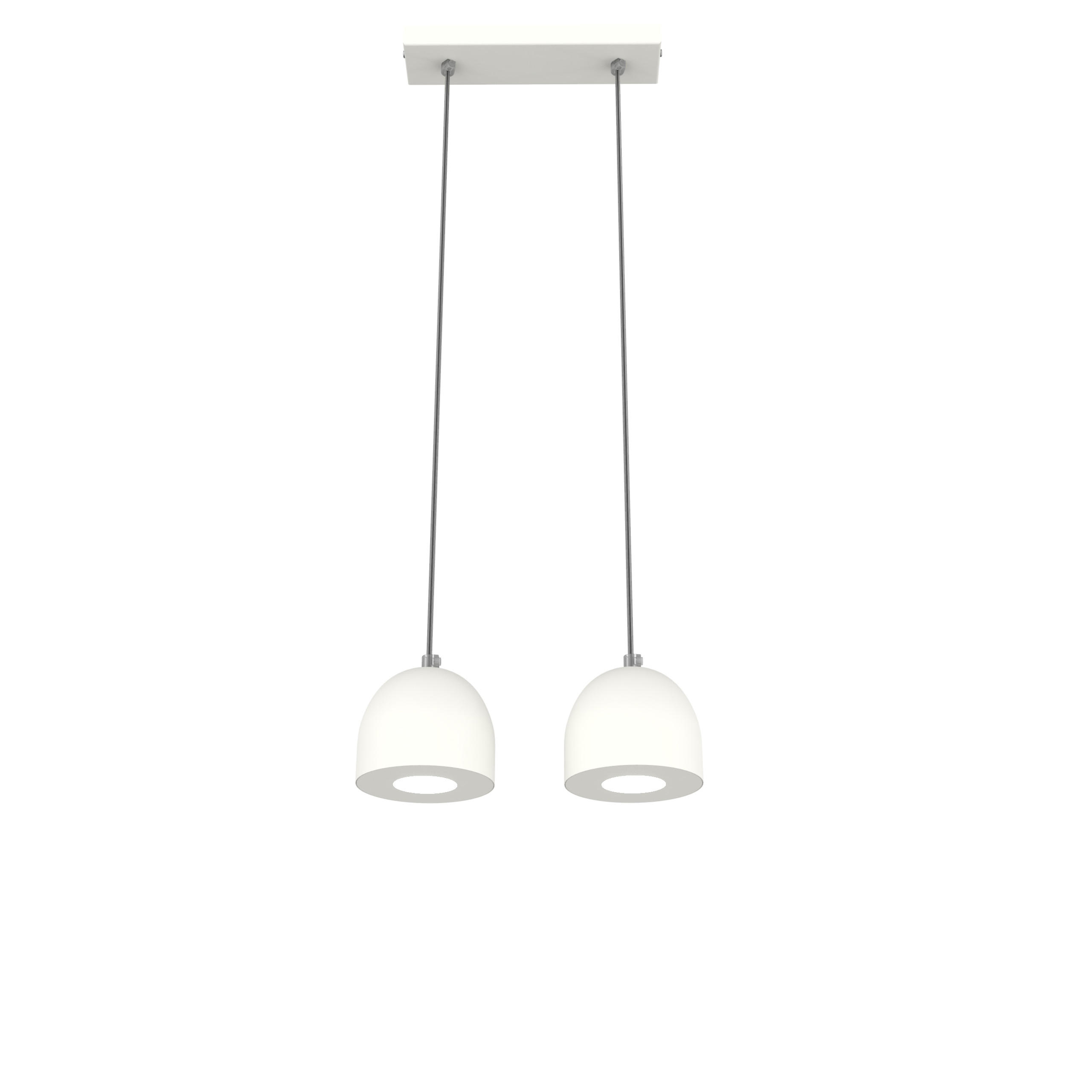 HÄNGELEUCHTE - Weiß, Metall (6.5/27/120cm) - Lumicom