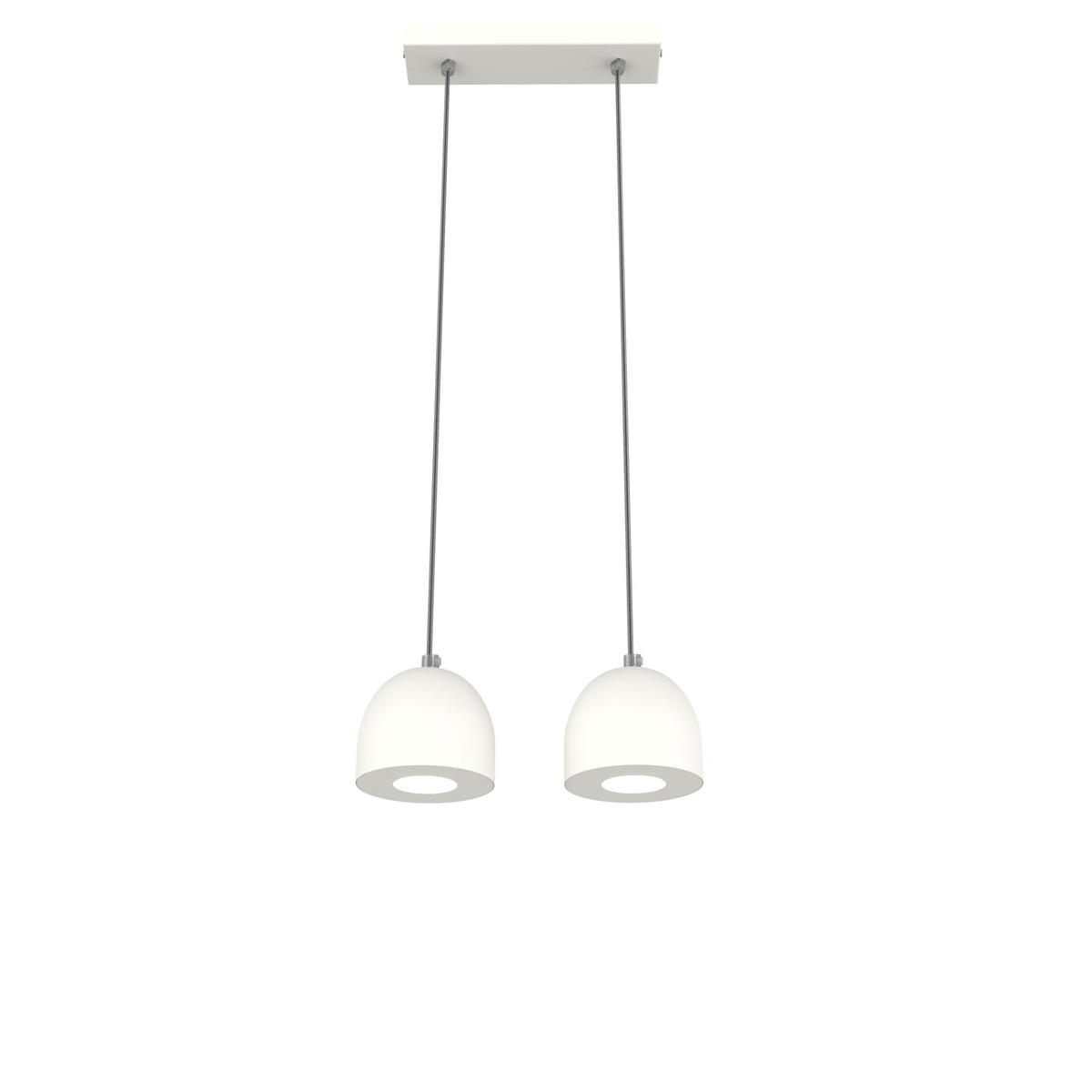 HÄNGELEUCHTE - Weiß, Metall (6.5/27/120cm) - Lumicom