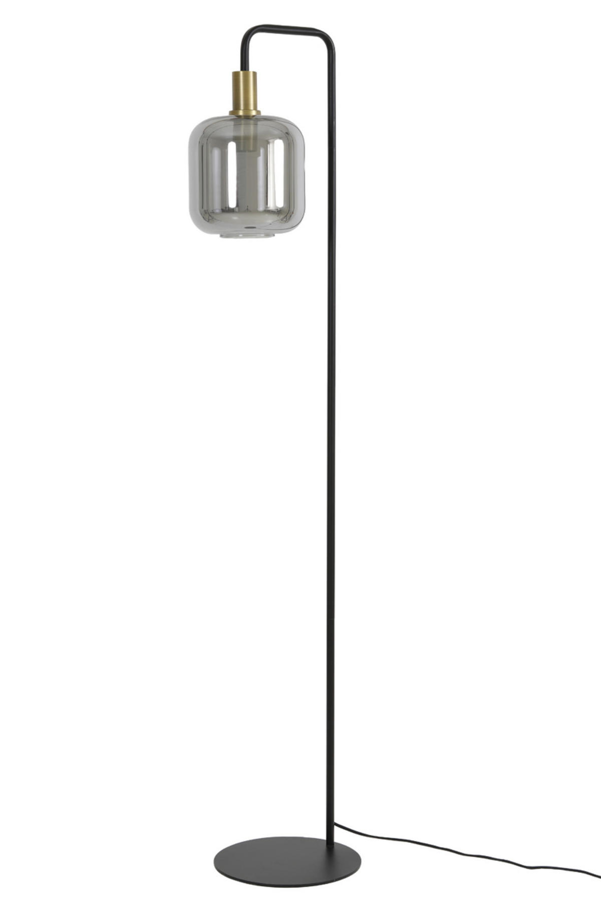 STEHLEUCHTE Lekar Bronze Ø32/155 cm - Bronzefarben, Metall (32/28/155cm) - Light & Living