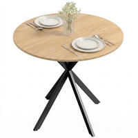 ESSTISCH Eichefarben 80.0/80.0/75.0cm - Eichefarben, Holzwerkstoff (80/80/75cm)
