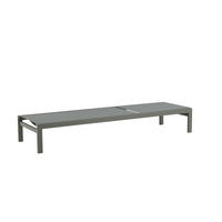 SONNENLIEGE COPACABANA Grün 60x195x30 cm - Grün, Metall (60/30/195cm) - FURNLUX