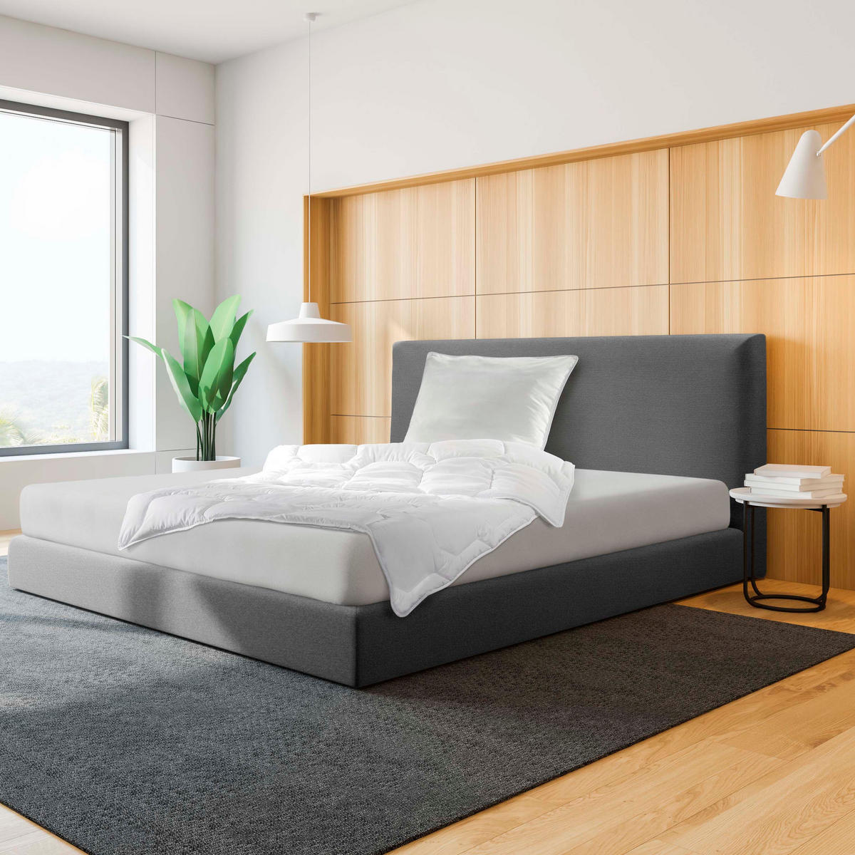 STEPPBETT Softline, verschiedene Wärmestufen, Allergikergeeignet, Ausführung: Steppbett, Größe: 135 x 200 cm - Weiß, Textil (200/135cm) - Betten-ABC