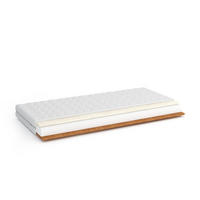 SCHAUMSTOFFMATRATZE DREAM Weiß 140x200x12 cm - Weiß, Textil - FURNLUX
