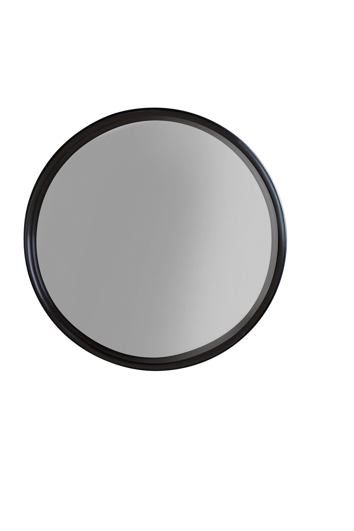 SPIEGEL Raj - Schwarz - 60/60/7.5 cm - Schwarz, Metall (60/7.5/60cm)