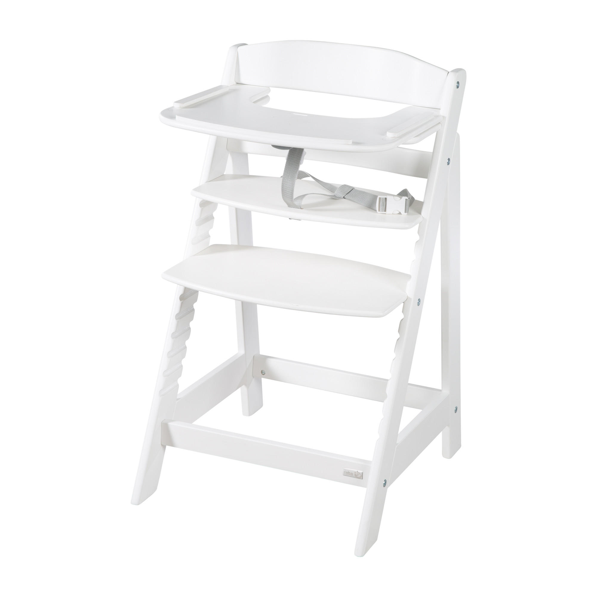 HOCHSTUHL-ESSBRETT Sit Up Flex Weiß - Weiß, Holzwerkstoff (43/2/41cm) - Roba