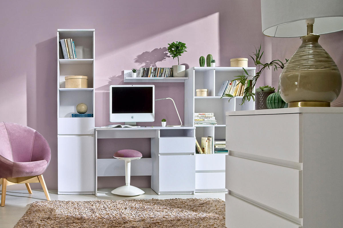 KINDERKOMMODE ARCO 06 120 cm in Weiß Arctic Matt - Weiß, Holzwerkstoff (120/94/40cm) - Deine Möbel 24