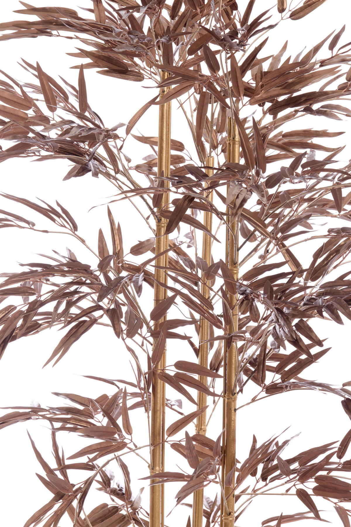 TOPF Bambus Bronze 152/90/152 cm - Bronzefarben, Kunststoff (152cm) - Light & Living
