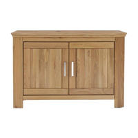 ANRICHTE Teilmassiv Iantha 100x85x47 Sideboard Wildeiche natur geölt - Naturfarben, Holz (100/85/47cm) - 58aufmkessel