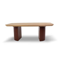 ESSTISCH LINEA Ausziehbar 200 - 300 / 110 x 76 cm - Eichefarben/Braun, Holz (200/110/76cm) - MASSENO
