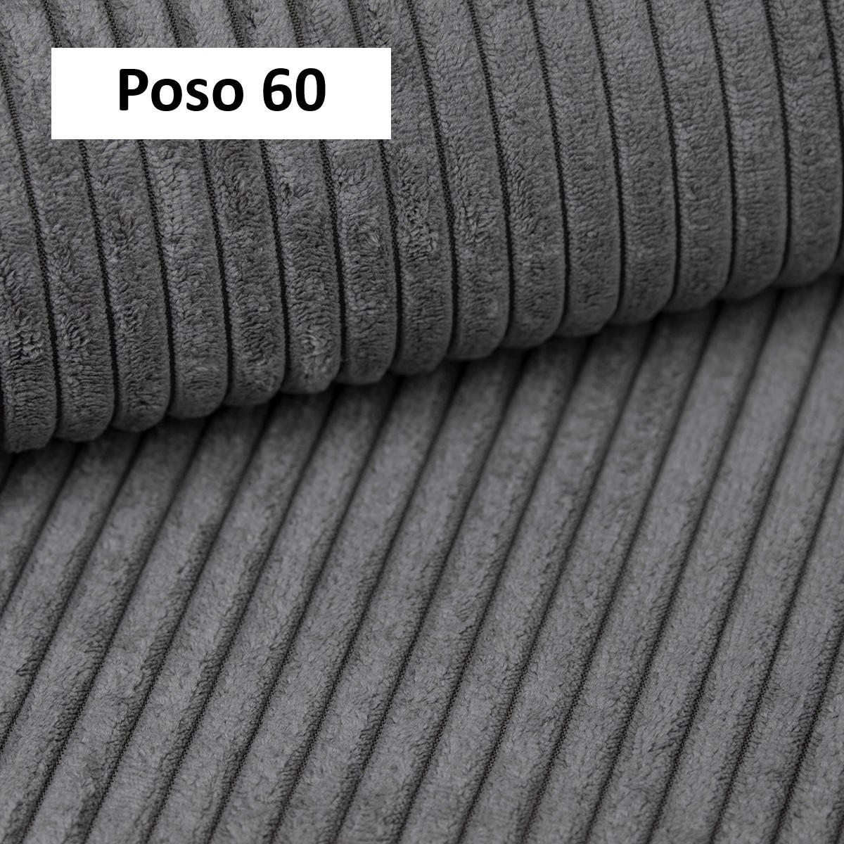 ECKSOFA Carl L-förmig Schlaffunktion und Bettkasten weicher Cordstoff flexibel stellbar lose Rückenkissen freistehend LINKS 143x247x83cm Grey - Grau, Holz/Textil (143/247cm) - DomoHome