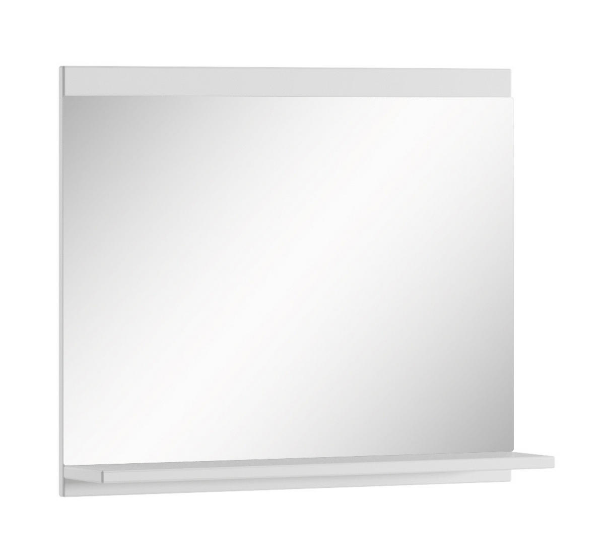 SPIEGEL Montreal Weiß - 60 x 12 x 50 cm - Weiß, Glas (60/50/12cm) - Badplaats