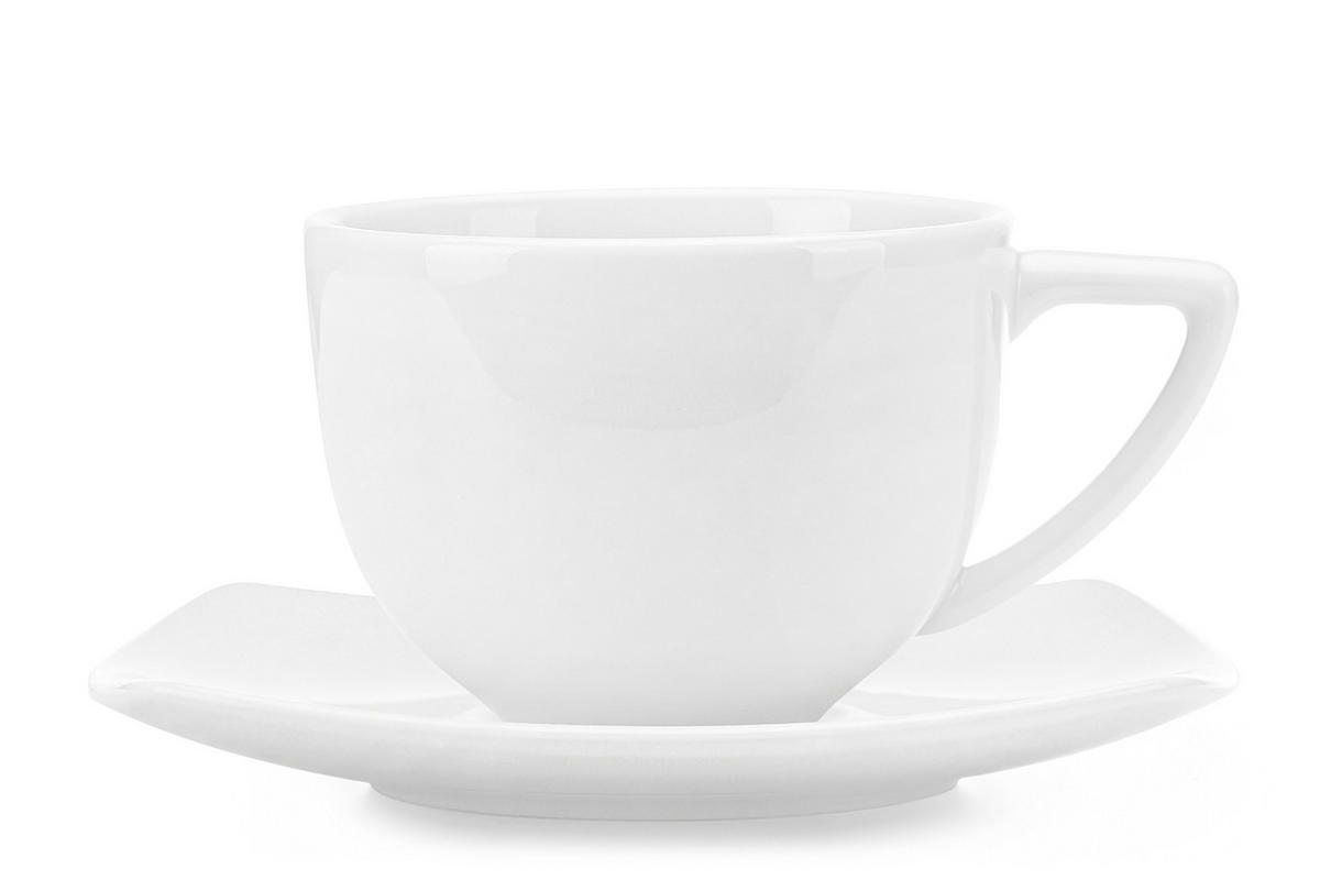 KOMBISERVICE CARLINA 6-Personen 30-tlg - Weiß, Keramik (25.5/2/25.5cm) - KONSIMO®